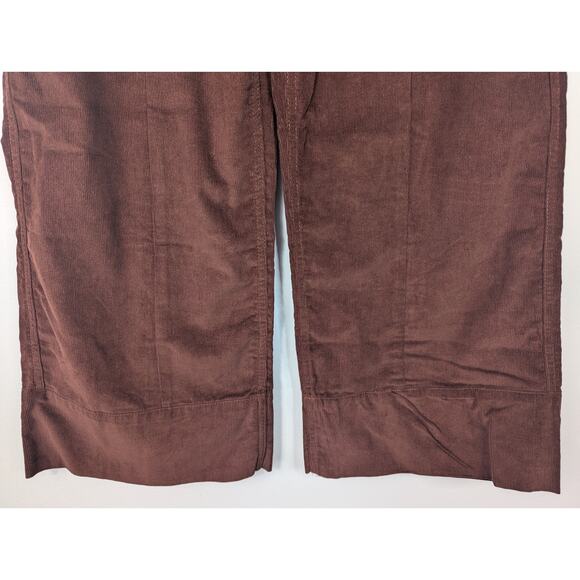 NWT The North Face Women's Corduroy Wide Leg Easy Pant in Dark Oak - Picture 3 of 8